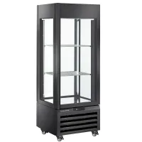 Vitrine professionnelle noire positive 2 étagères inox 700x650x1900 mm - diamond promo - max/507-vb - Diamond promo - MAX/507-VB Vitrine professionnelle noire positive 2 étagères inox 700x650x1900 mm - diamond promo - max/507-vb - Diamond promo - MAX/507-VB