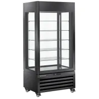 Vitrine professionnelle chocolaterie noire 5 niveaux verre 900x650x1900 mm - diamond promo - max/609-cb - Diamond promo - MAX/609-CB Vitrine professionnelle chocolaterie noire 5 niveaux verre 900x650x1900 mm - diamond promo - max/609-cb - Diamond promo - MAX/609-CB