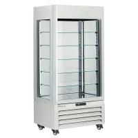 Vitrine professionnelle chocolaterie blanche 5 niveaux verre ventilée positive 600 l - diamond promo - max/609-cw - DIAMOND PROMO - MAX/609-CW Vitrine professionnelle chocolaterie blanche 5 niveaux verre ventilée positive 600 l - diamond promo - max/609-cw - DIAMOND PROMO - MAX/609-CW