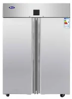 Armoire réfrigérateur positive professionnelle GN2/1 2 portes 1300 L classe énergétique B - Atosa - MBF8117GR - ATOSA - MBF8117GR