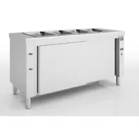 Self-services chaud bain-marie sec 4 bacs gn1/1 thermostat 30-90°c - eratos - mbsn-160 - Eratos - MBSN-160 Self-services chaud bain-marie sec 4 bacs gn1/1 thermostat 30-90°c - eratos - mbsn-160 - Eratos - MBSN-160