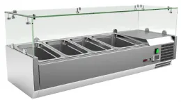 Saladette à Poser de présentation positive Statique 40 L - Redfox - MCH 3120