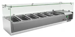 Saladette à Poser de présentation Statique 54 L - Redfox - MCH 3150 Saladette à Poser de présentation Statique 54 L - Redfox - MCH 3150