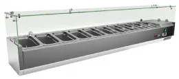Saladette à Poser de présentation monophasé 62 L - Redfox - MCH 4200 Saladette à Poser de présentation monophasé 62 L - Redfox - MCH 4200