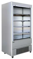 Vitrine libre service réfrigérée inox multiniveaux à volet de sécurité manuel - tefcold - mcx130m - Tefcold - MCX130M Vitrine libre service réfrigérée inox multiniveaux à volet de sécurité manuel - tefcold - mcx130m - Tefcold - MCX130M