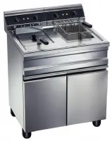 Friteuse professionnelle sur coffre triphasé 2 bacs 14 l - furnotel - me30 - Furnotel - ME30 Friteuse professionnelle sur coffre triphasé 2 bacs 14 l - furnotel - me30 - Furnotel - ME30