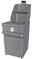 Friteuse professionnelle gaz 1 cuve ronde mécanique 13l - 13760 kcal/h - diamond promo - meca-fryer/1b - Diamond promo - MECA-FRYER/1B