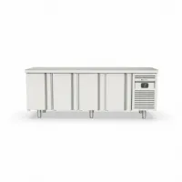 Table desserte réfrigérée positive 8 portes pleines 543 L - Coreco - MFCG-250