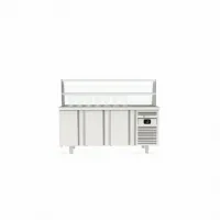 Saladette réfrigérée 3 portes pleines 399 l capacité 7 bacs gn - coreco - mfk70-180 - Coreco - MFK70-180 Saladette réfrigérée 3 portes pleines 399 l capacité 7 bacs gn - coreco - mfk70-180 - Coreco - MFK70-180