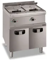 Friteuse professionnelle triphasée 2 cuves 13+13 l 18 kw - mbm - mfre77a - Mbm - MFRE77A Friteuse professionnelle triphasée 2 cuves 13+13 l 18 kw - mbm - mfre77a - Mbm - MFRE77A