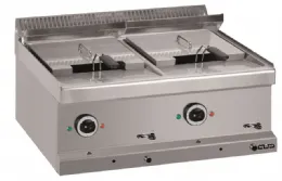Friteuse professionnelle triphasée à poser 2 cuves 12+12 l 18 kw - mbm - mfre77t - Mbm - MFRE77T Friteuse professionnelle triphasée à poser 2 cuves 12+12 l 18 kw - mbm - mfre77t - Mbm - MFRE77T