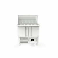 Saladette réfrigérée positive 2 portes pleines 200 L - Coreco - MFS-100 Saladette réfrigérée positive 2 portes pleines 200 L - Coreco - MFS-100