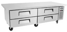 Soubassement réfrigéré positif 4 tiroirs capacité 340 L - Atosa - MGF8454GR Soubassement réfrigéré positif 4 tiroirs capacité 340 L - Atosa - MGF8454GR