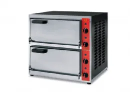 Four à pizza électrique professionnel monophasé ou triphasé 2 chambres 2 pizzas ø 40 cm - ggf - micro 2 - Ggf - MICRO 2 Four à pizza électrique professionnel monophasé ou triphasé 2 chambres 2 pizzas ø 40 cm - ggf - micro 2 - Ggf - MICRO 2