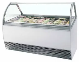 Vitrine réfrigérée de glacier ventilée 20 bacs -20 à -14 °c - tefcold - millennium lx20 - Isa - MILLENNIUM LX20 Vitrine réfrigérée de glacier ventilée 20 bacs -20 à -14 °c - tefcold - millennium lx20 - Isa - MILLENNIUM LX20