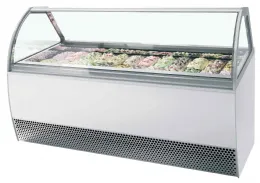 Vitrine réfrigérée de glacier ventilée 24 bacs -20 à -14 °c - tefcold - millennium lx24 - Isa - MILLENNIUM LX24 Vitrine réfrigérée de glacier ventilée 24 bacs -20 à -14 °c - tefcold - millennium lx24 - Isa - MILLENNIUM LX24