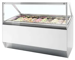Vitrine réfrigérée de glacier ventilée 20 bacs -20 à -14 °c - tefcold - millennium st20 - Isa - MILLENNIUM ST20 Vitrine réfrigérée de glacier ventilée 20 bacs -20 à -14 °c - tefcold - millennium st20 - Isa - MILLENNIUM ST20