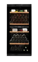 Cave à vins de vieillissement connectée  1 porte vitrée - 138 bouteilles