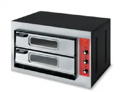 Four à pizza électrique professionnel monophasé ou triphasé 2 chambres 2 pizzas ø 40x60 cm - ggf - mini 60 - Ggf - MINI 60 Four à pizza électrique professionnel monophasé ou triphasé 2 chambres 2 pizzas ø 40x60 cm - ggf - mini 60 - Ggf - MINI 60
