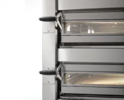 Photo 6 - Four à pizza professionnel électrique triphasé 1 chambre 4 pizzas ø350 mm commandes électroniques - cuppone - ml435/1 - Cuppone - ML435/1CD