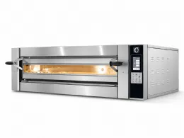 Four à pizza professionnel électrique triphasé 1 chambre 9 pizzas Ø350 mm commandes électroniques - Cuppone - ML935/1 - CUPPONE - ML935/1CD Four à pizza professionnel électrique triphasé 1 chambre 9 pizzas Ø350 mm commandes électroniques - Cuppone - ML935/1 - CUPPONE - ML935/1CD