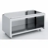 Meuble bas de rangement inox aisi-304 18/10 satiné sans dessus 600x700x600 mm - eratos - mnab70-60 - Eratos - MNAB70-60 Meuble bas de rangement inox aisi-304 18/10 satiné sans dessus 600x700x600 mm - eratos - mnab70-60 - Eratos - MNAB70-60