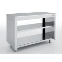 Meuble bas de rangement inox aisi-304 18/10 satiné sans dosseret 1800x600x850 mm - eratos - mnap60-180c - Eratos - MNAP60-180C Meuble bas de rangement inox aisi-304 18/10 satiné sans dosseret 1800x600x850 mm - eratos - mnap60-180c - Eratos - MNAP60-180C