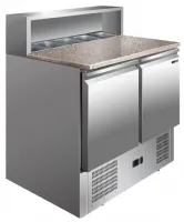 Meuble à Pizzas monophasé 2 portes pleines 2 à 8 °C - Redfox - MP 902 Meuble à Pizzas monophasé 2 portes pleines 2 à 8 °C - Redfox - MP 902