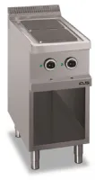 Cuisson professionnelle électrique 2 plaques carrées triphasé 5.2 kw - mbm - mpq74a - Mbm - MPQ74A Cuisson professionnelle électrique 2 plaques carrées triphasé 5.2 kw - mbm - mpq74a - Mbm - MPQ74A