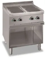 Cuisinière électrique professionnelle triphasé 4 feux 10,4 kw - mbm - mpq77a - Mbm - MPQ77A