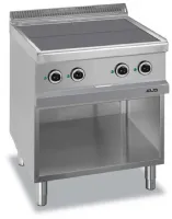 Cuisson professionnelle électrique 4 plaques carrées alignées triphasé 10 kw - mbm - mpqr77a - Mbm - MPQR77A