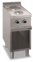 Cuisinière électrique professionnelle triphasé 2 plaques 4.1 kw - mbm - mpr74a - Mbm - MPR74A Cuisinière électrique professionnelle triphasé 2 plaques 4.1 kw - mbm - mpr74a - Mbm - MPR74A