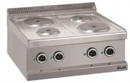Cuisson professionnelle électrique triphasée 4 plaques 8,2 kw - mbm - mpr77a - Mbm - MPR77A Cuisson professionnelle électrique triphasée 4 plaques 8,2 kw - mbm - mpr77a - Mbm - MPR77A
