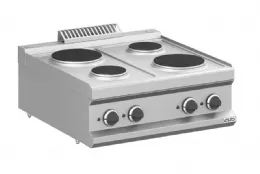 Plan de cuisson professionnel triphasé 4 plaques 8,2 kw - mbm - mpr77t - Mbm - MPR77T Plan de cuisson professionnel triphasé 4 plaques 8,2 kw - mbm - mpr77t - Mbm - MPR77T