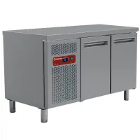 Table frigorifique professionnelle ventilée 2 portes GN 1/1 positive 260 L - Diamond Promo - MR2/R2