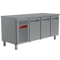 Table frigorifique ventilée 3 portes GN 1/1 positive 405 L - Diamond Promo - MR3/R2 Table frigorifique ventilée 3 portes GN 1/1 positive 405 L - Diamond Promo - MR3/R2