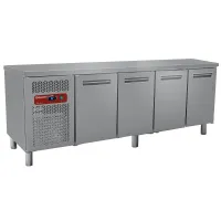 Table frigorifique ventilée 4 portes GN 1/1 positive 550 litres - Diamond Promo - MR4/R2 Table frigorifique ventilée 4 portes GN 1/1 positive 550 litres - Diamond Promo - MR4/R2