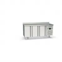 Table desserte réfrigérée positive 3 portes pleines avec évier 399 L - Coreco - MRGF-200 Table desserte réfrigérée positive 3 portes pleines avec évier 399 L - Coreco - MRGF-200