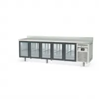 Table desserte réfrigérée négative 5 portes vitrées avec dosseret capacité 686 l - coreco - mrgv-300 - Coreco - MRGV-300 Table desserte réfrigérée négative 5 portes vitrées avec dosseret capacité 686 l - coreco - mrgv-300 - Coreco - MRGV-300
