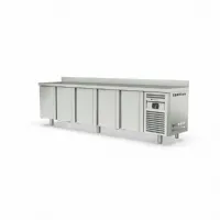 Table desserte réfrigérée positive 5 portes pleines avec évier 651 l - coreco - mrsf-300 - Coreco - MRSF-300 Table desserte réfrigérée positive 5 portes pleines avec évier 651 l - coreco - mrsf-300 - Coreco - MRSF-300