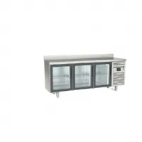 Table desserte réfrigérée positive 3 portes vitrées 380 l - coreco - mrsv-200 - Coreco - MRSV-200