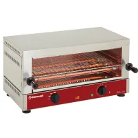Toaster-salamandre professionnel GN 1/1 à quartz, 1 étage 520x320 mm, Monophasé 2,7 kW - Diamond Promo - MS12/R-N Toaster-salamandre professionnel GN 1/1 à quartz, 1 étage 520x320 mm, Monophasé 2,7 kW - Diamond Promo - MS12/R-N