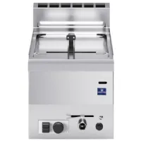 Friteuse cuisine pro profondeur 600 gaz de table, 8 L, 6.8 kW - Virtus - MS63FRGT - VIRTUS GROUP - MS63FRGT