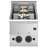 Fourneau profondeur 600 à gaz, 2 brûleurs, 6,9 kw - virtus - ms63pcgt - Virtus group - MS63PCGT Fourneau profondeur 600 à gaz, 2 brûleurs, 6,9 kw - virtus - ms63pcgt - Virtus group - MS63PCGT