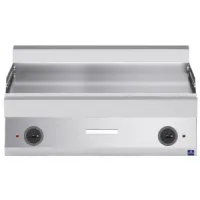 Plaque à snacker pro profondeur 650 électrique de table lisse Triphasé 12 kW - Virtus - MS6510FTET - VIRTUS GROUP - MS6510FTET