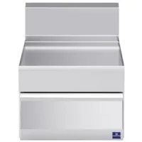 Élément neutre ligne de cuisson 650 avec tiroir 400x650x300 mm - Virtus - MS654PLCT - VIRTUS GROUP - MS654PLCT Élément neutre ligne de cuisson 650 avec tiroir 400x650x300 mm - Virtus - MS654PLCT - VIRTUS GROUP - MS654PLCT