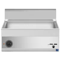 Bains-marie pro ligne profondeur 650 électrique de table, 1 cuve GN h=150 mm, Triphasé - Virtus - MS657BMET - VIRTUS GROUP - MS657BMET