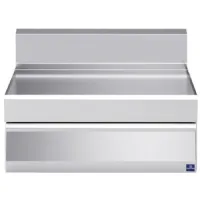 Élément neutre ligne de cuisson 650 avec tiroir 700x650x300 mm - Virtus - MS657PLCT - VIRTUS GROUP - MS657PLCT