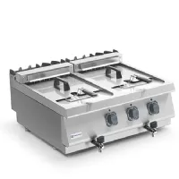 Friteuse cuisine pro profondeur 700 de table triphasé 2 x 10 litres 15 kw - virtus - ms78fret10 - Virtus group - MS78FRET10 Friteuse cuisine pro profondeur 700 de table triphasé 2 x 10 litres 15 kw - virtus - ms78fret10 - Virtus group - MS78FRET10