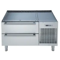 Soubassement réfrigéré ou congélateur 2 tiroirs 1200x900x630 mm positif et négatif - diamond - n22/sdt12-r2 - Diamond - N22/SDT12-R2